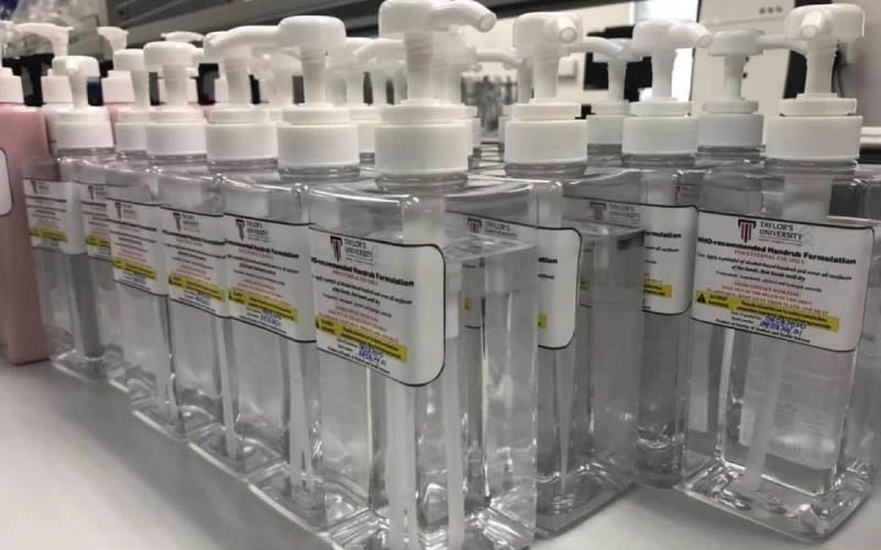 large hand sanitizer bottles