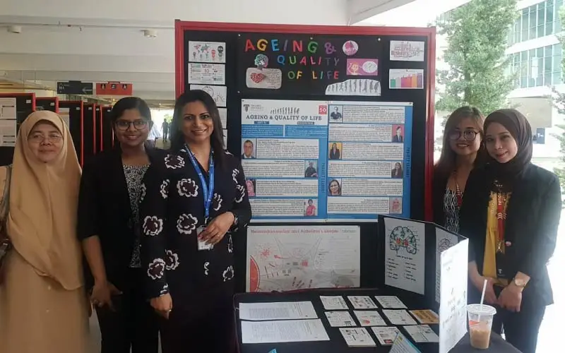 dr priya and her team of researchers