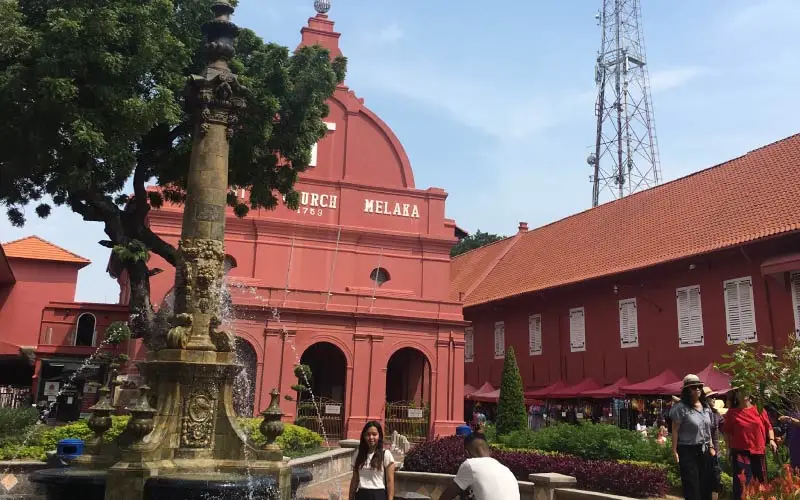 The Stadthuys and Christ Church Melaka