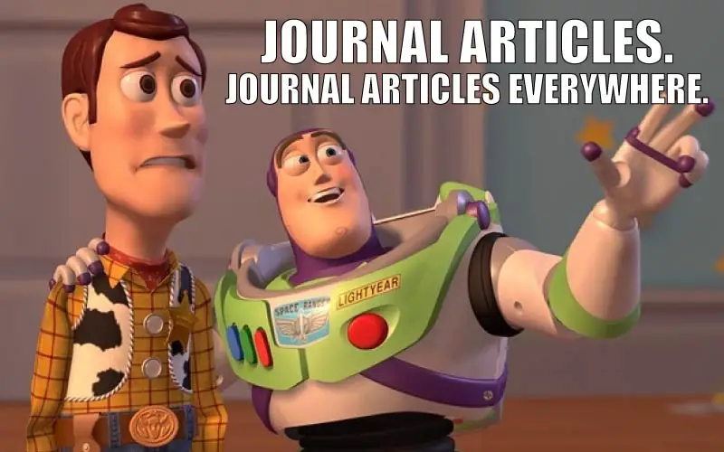 journal articles are everywhere