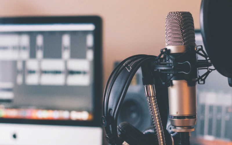 Voice recording set-up