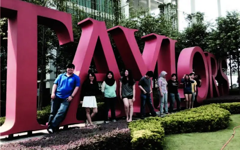 Students at Taylor's logo