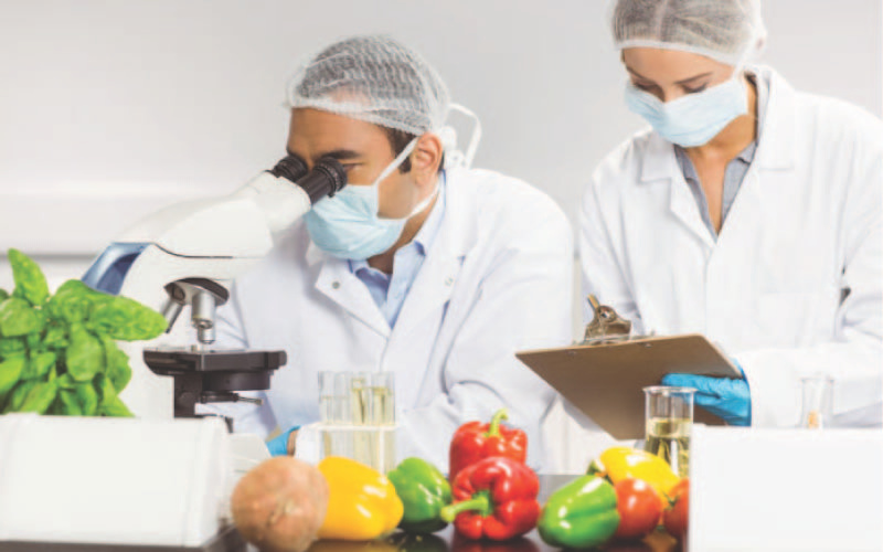 Culinology students observing 