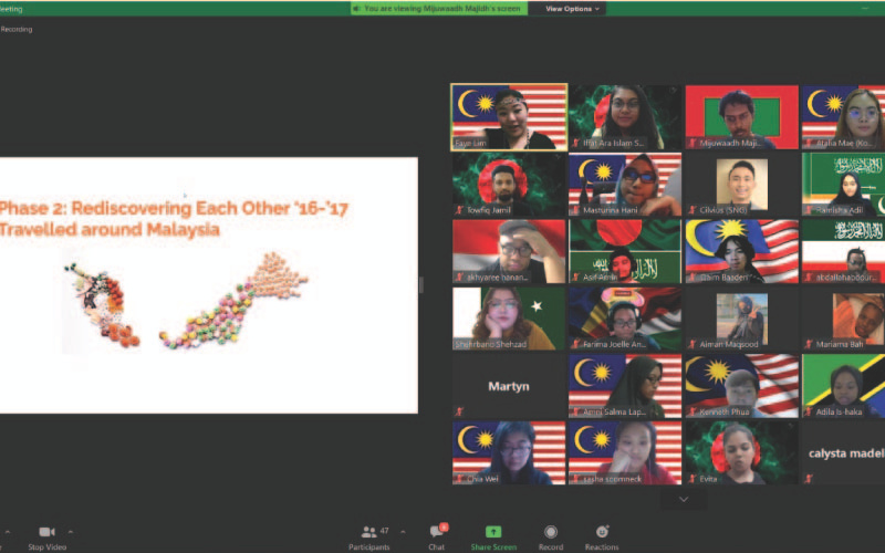 online meeting on rojak project