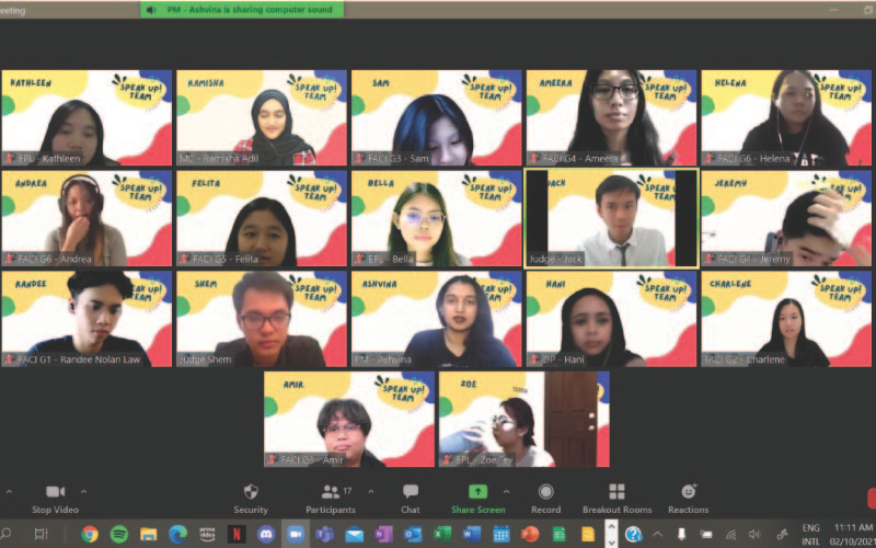 taylors toastmasters online meeting