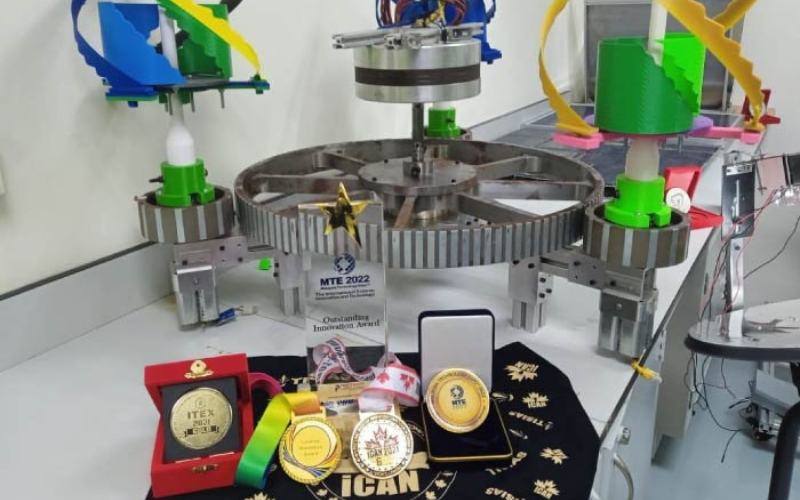 Associate Professor Ts. Dr. Aravind Chockalingam award-winning project, Gyro Vertical Axis Wind Turbine (G-VAWT), on harvesting wind energy for sustainable green energy.