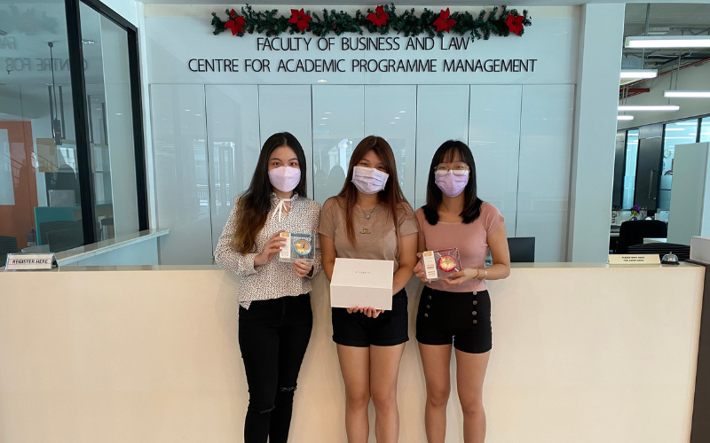 From left to right: Chua Yin Zhi, Foong Yi Shuen, Yeoh Ze Yee