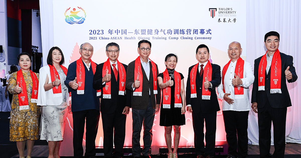 Group of participants on the stage