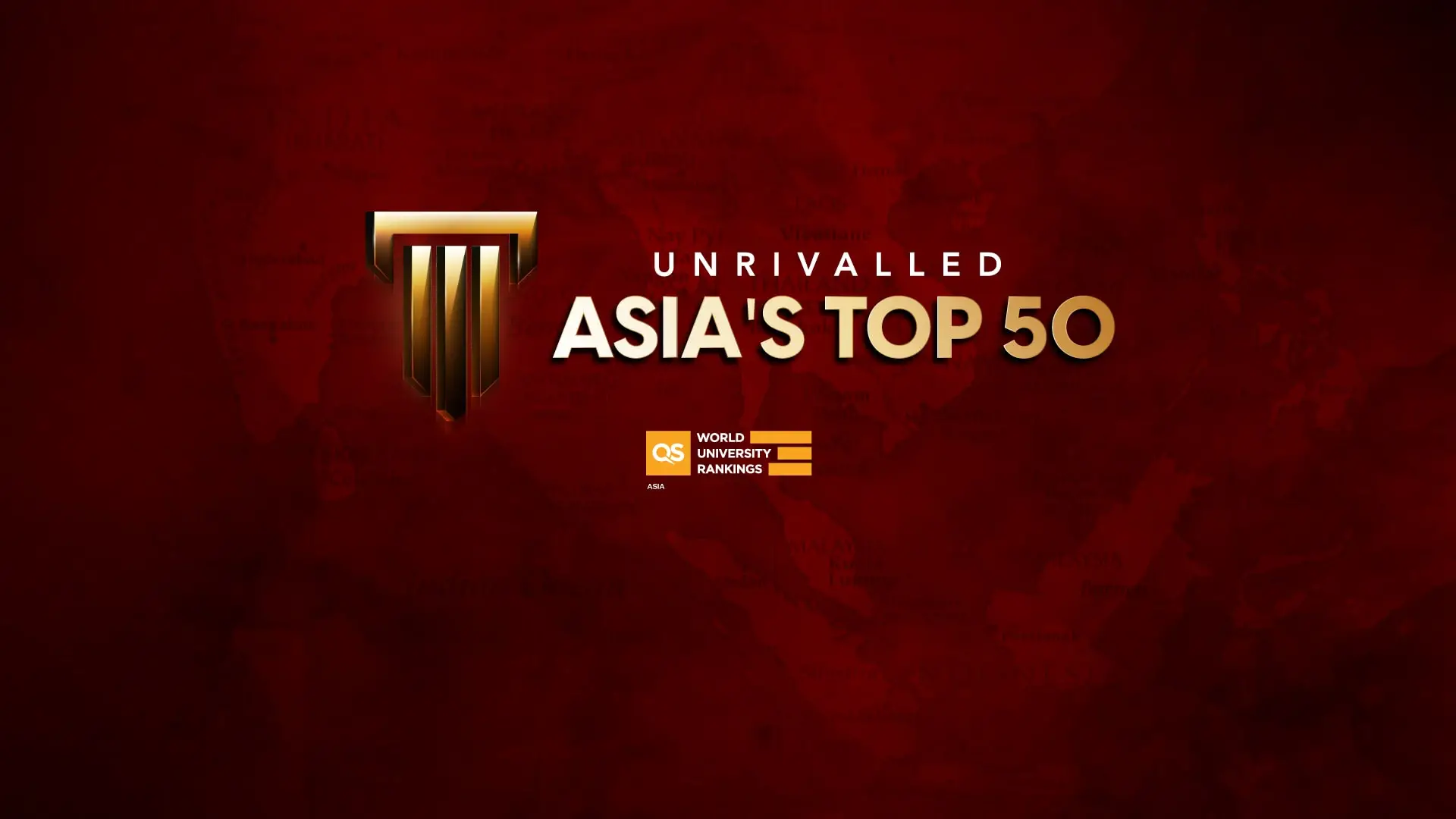 Key visual for QS Asia University Rankings 2024