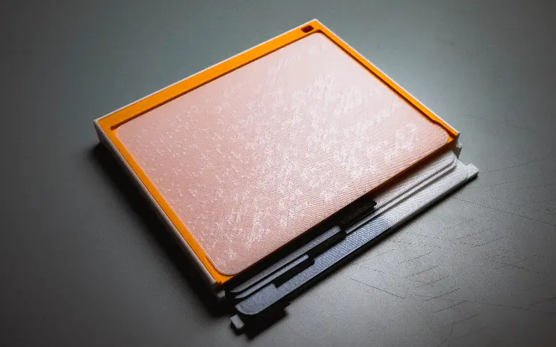 The 3D printed BraillePad