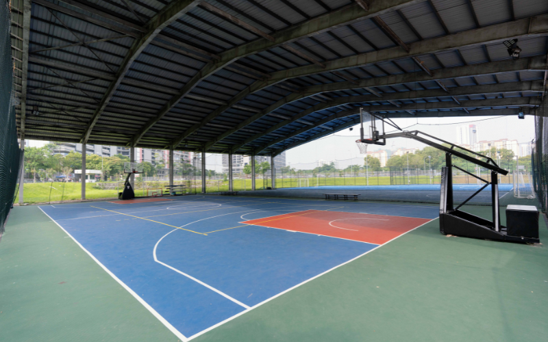 Basketball court at Taylor's University Lakeside Campus