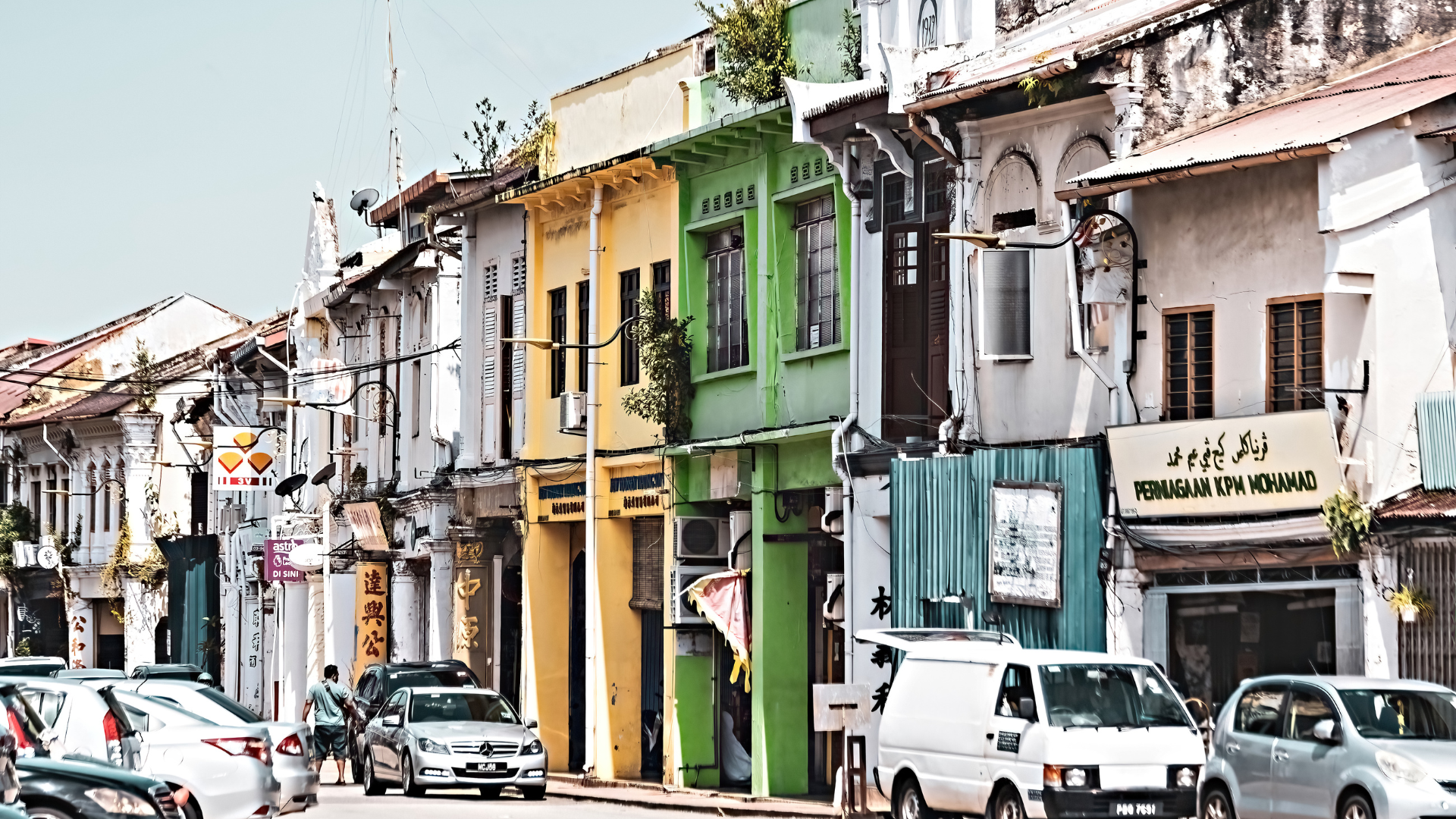 landscape view of melaka historical town