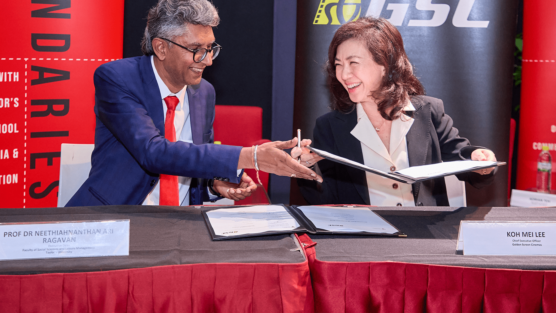 Prof. Dr Neethiahnanthan Ari Ragavan and Ms. Koh Mei Lee