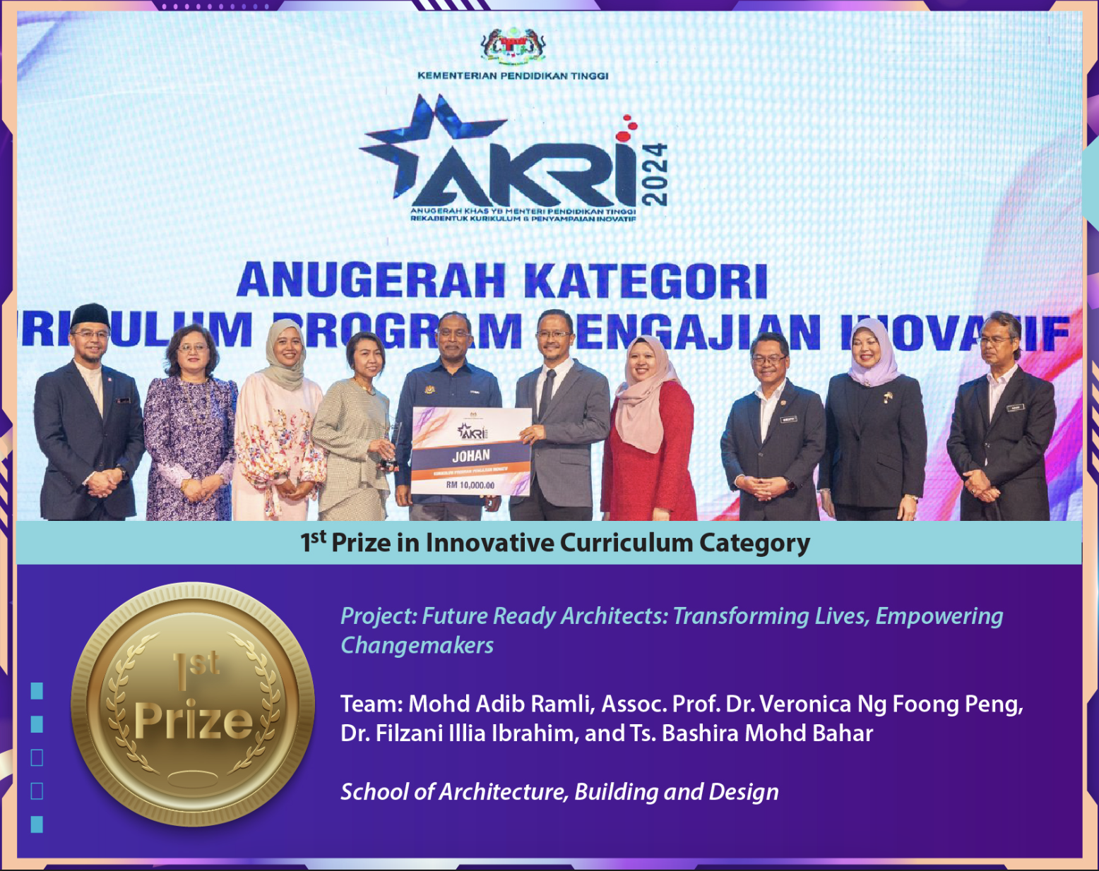 Group photo for project team