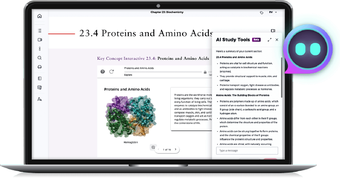 Image of Pearson's AI Study Tools, which utilise a scaffolded approach to guide learning, sourced from Pearson.com