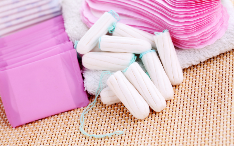 Sanitary pads and tampons
