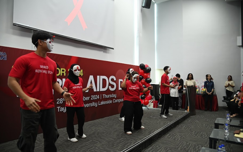 performance during world aids day