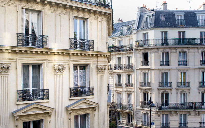 Haussmann-style apartments of Montmartre, Paris