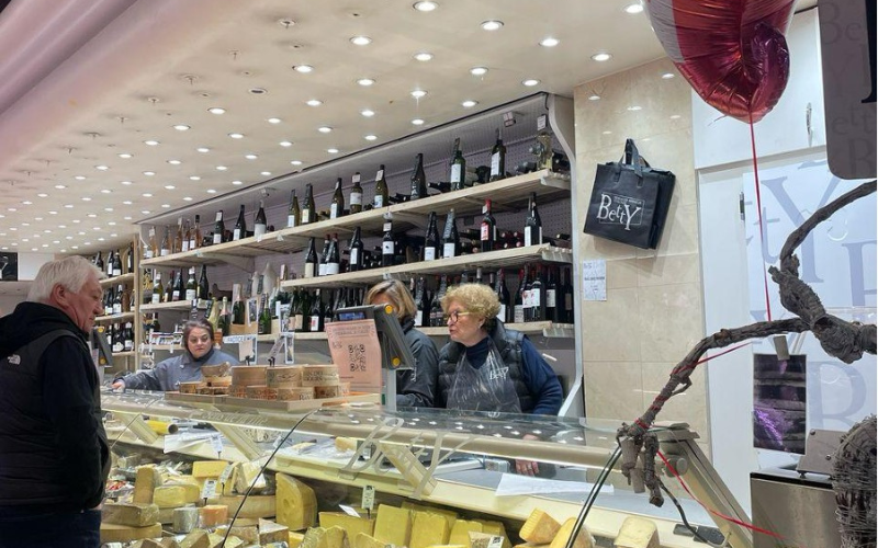interior of fromagerie betty