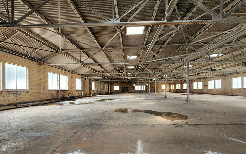 Empty warehouse