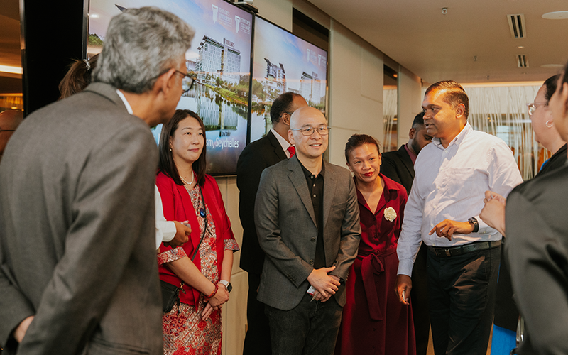 Group photos for the event