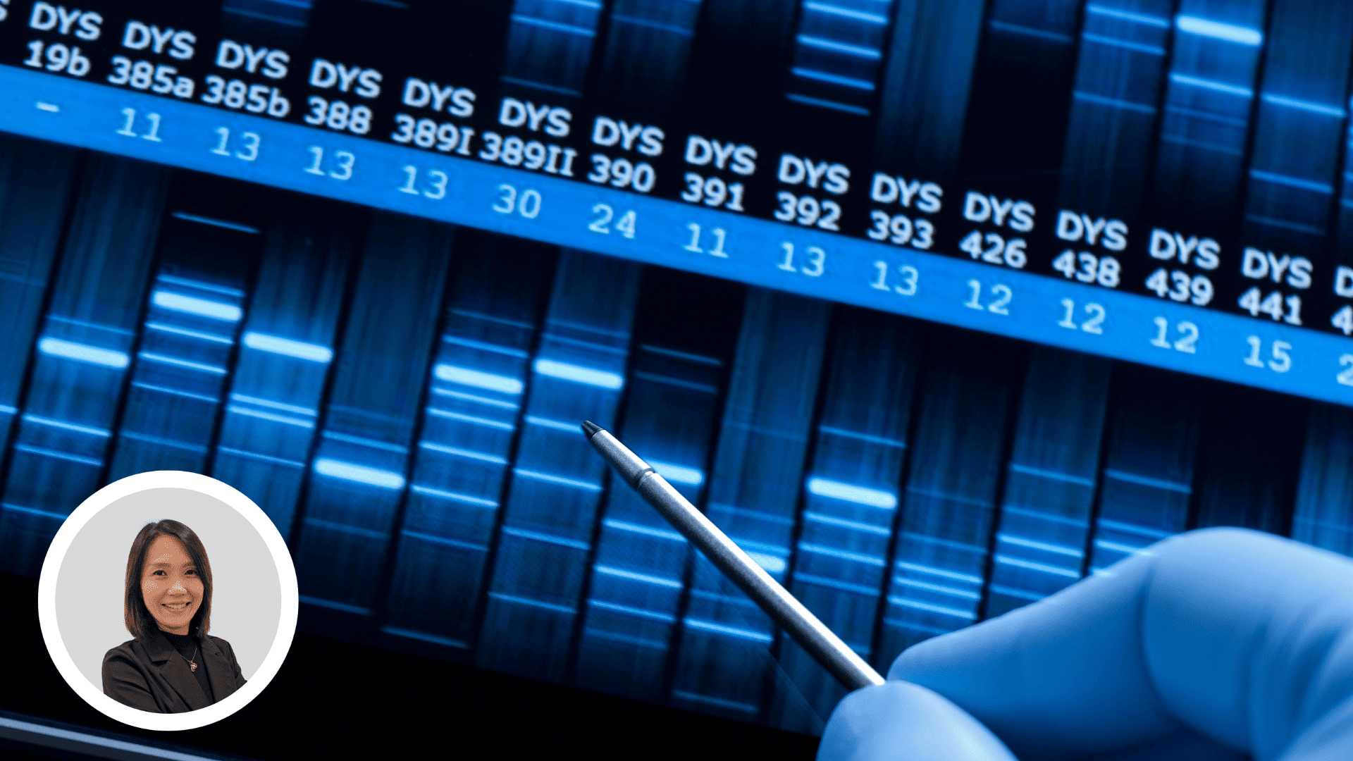 DNA test sequence for research and science