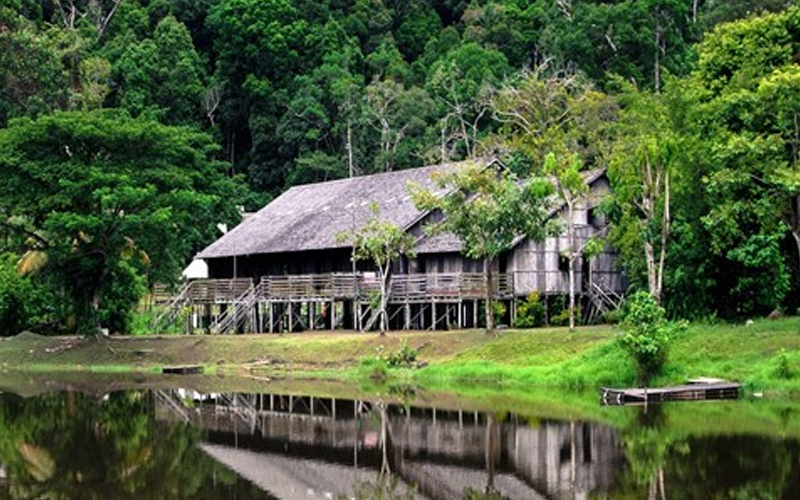 Bidayuh Longhouses