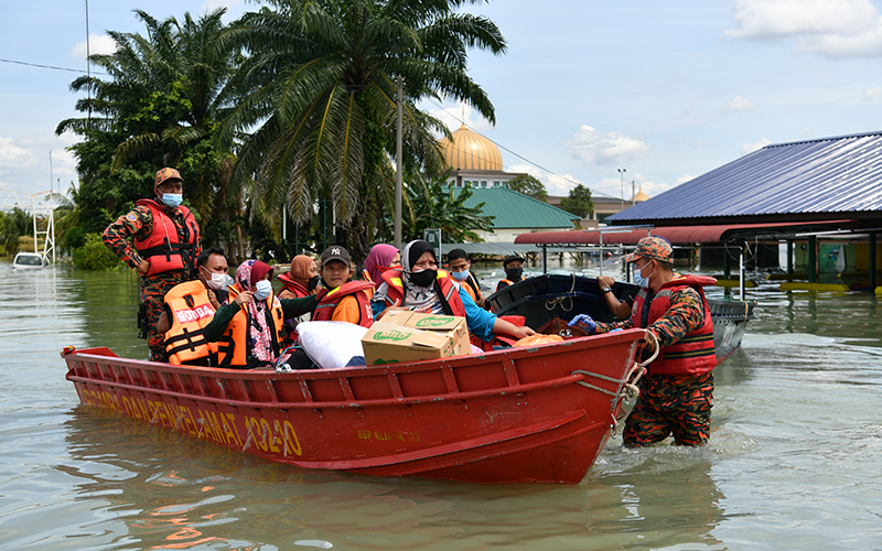 Flood at Malaysia