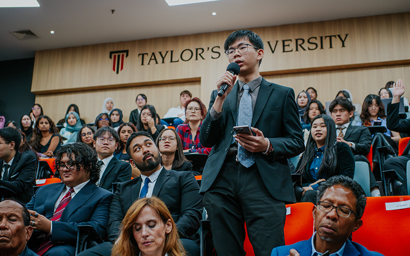 Taylor's PPE student