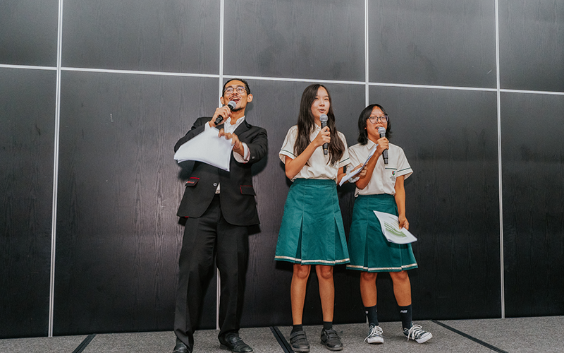 Taylor's School student in the event