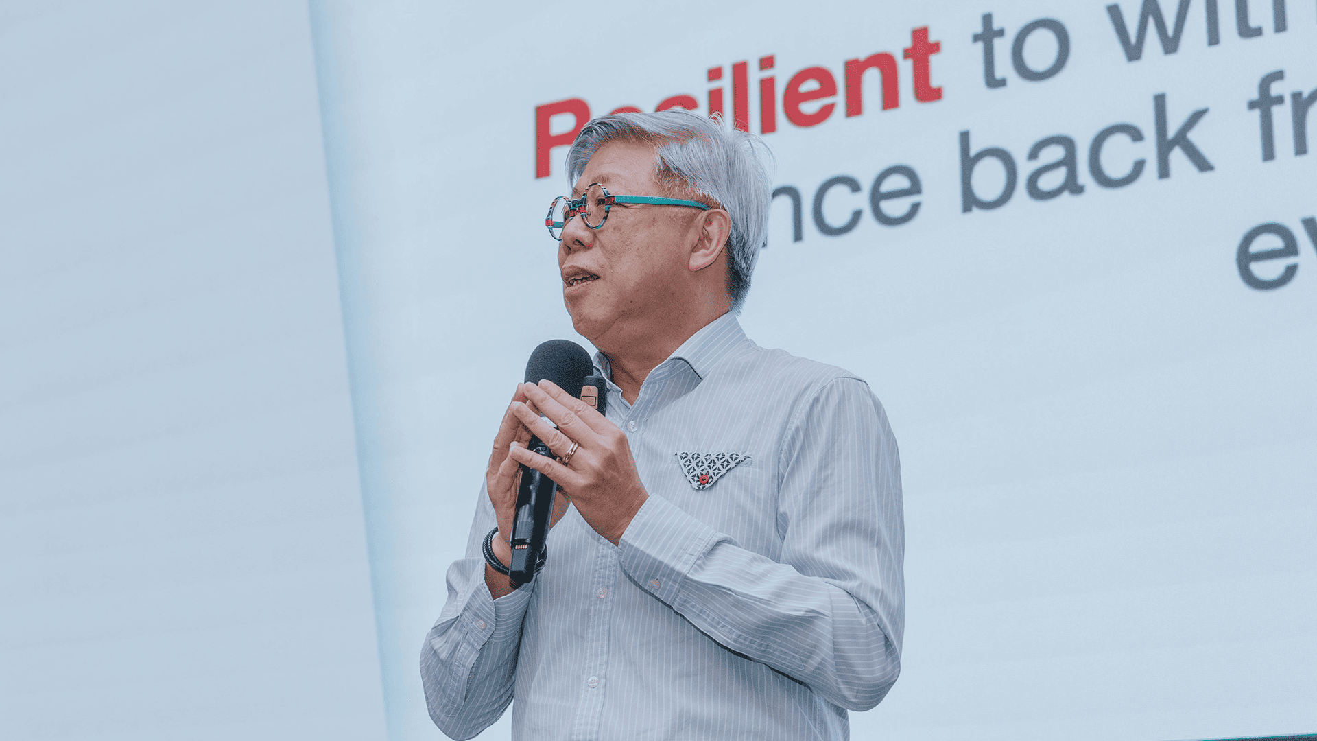 Former President for Taylor's School, B.K. Gan