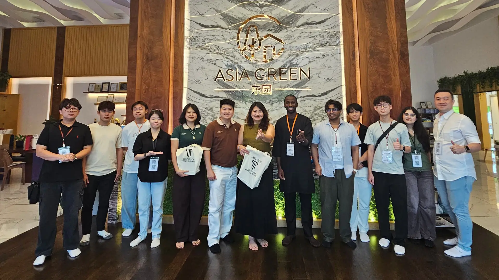 NextGen Discovery: Penang participants and hosts at Asia Green Group