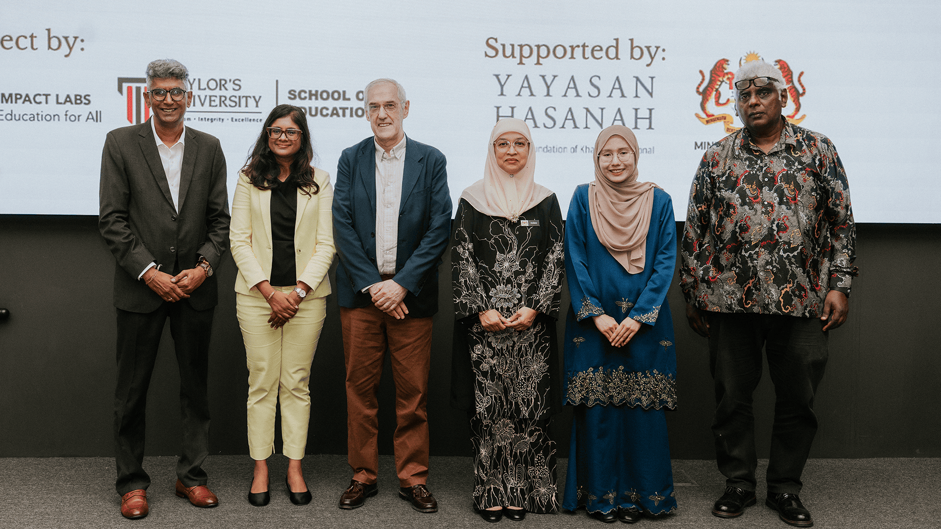 Group photo for the ceremony