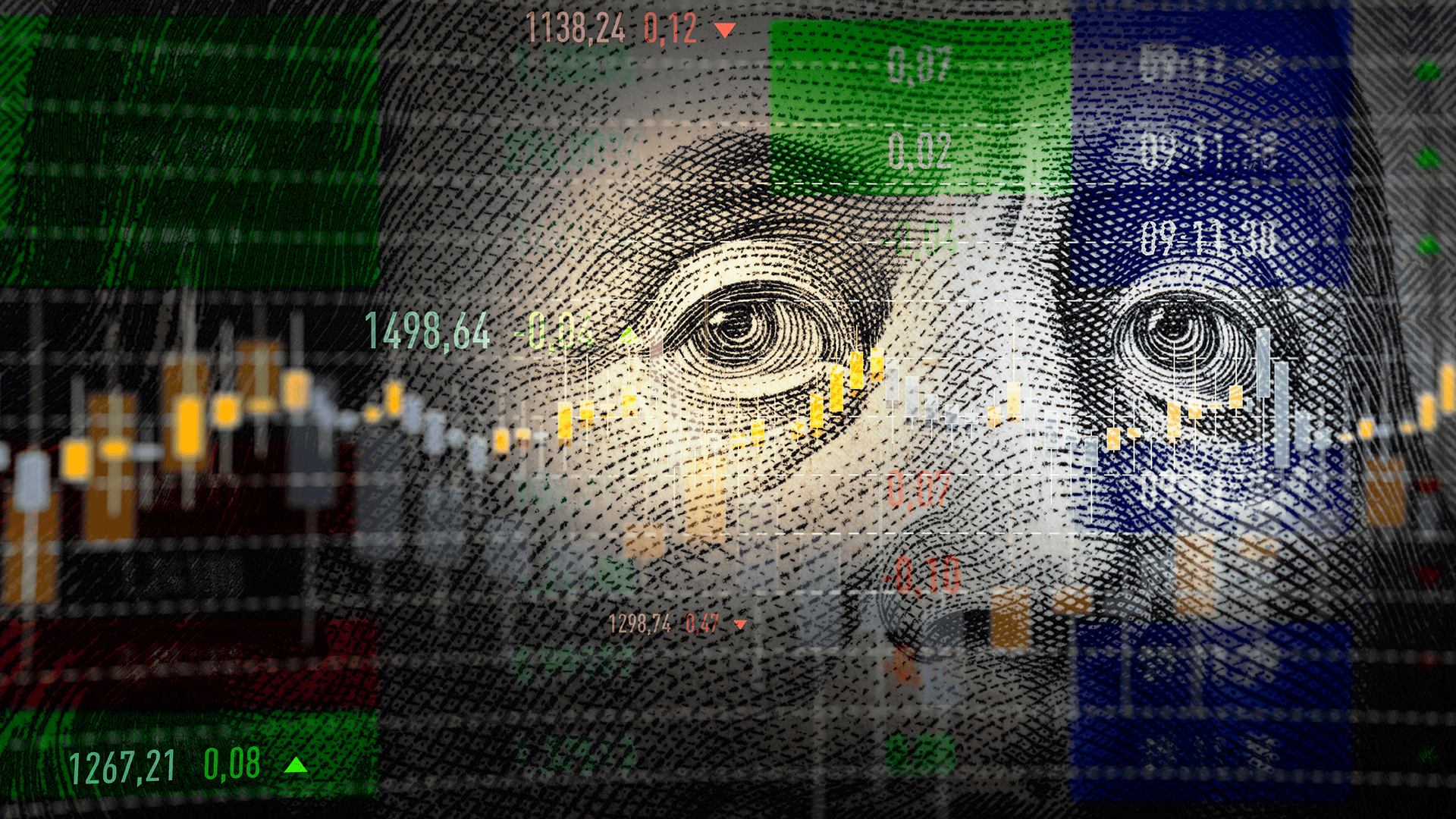 US Paper Currency, Stock Market and Exchange, Currency, Finance