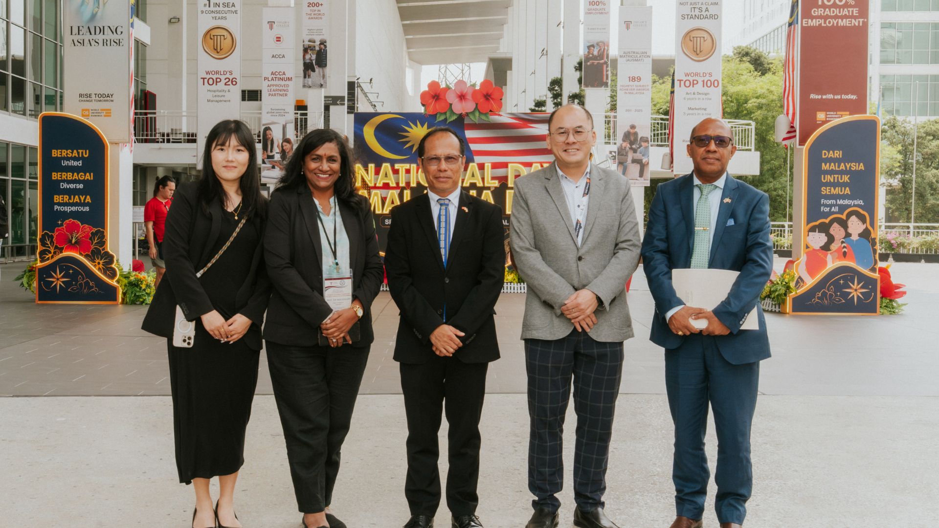 Representatives from Taylor’s University and the Ministry of Higher Education, Science and Culture of Timor-Leste at Taylor’s University Lakeside Campus
