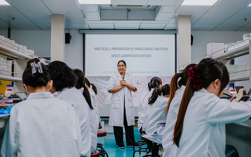 Pharmacy courses in Taylor's