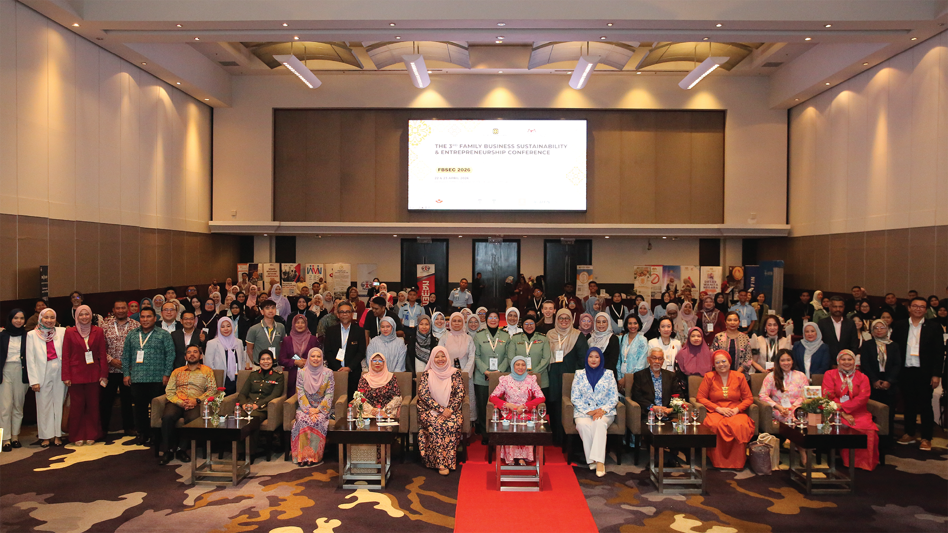 Group photo for the event