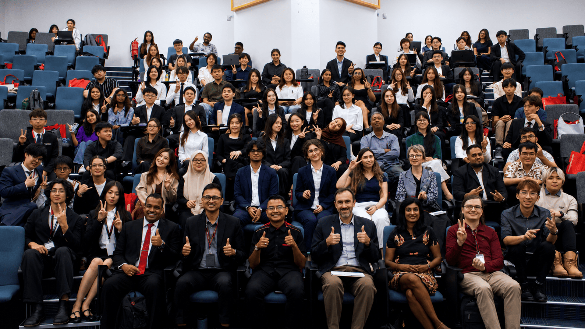 Group photo for the event