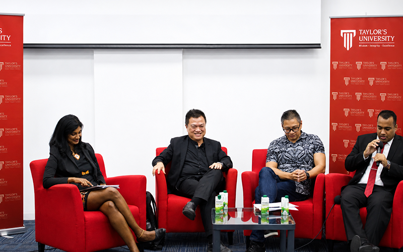 Dr Azmi Sharom, Professor Wong Chin Huat, Dr Jaganraj Ramachandran, Dr Jenita Kanapathy