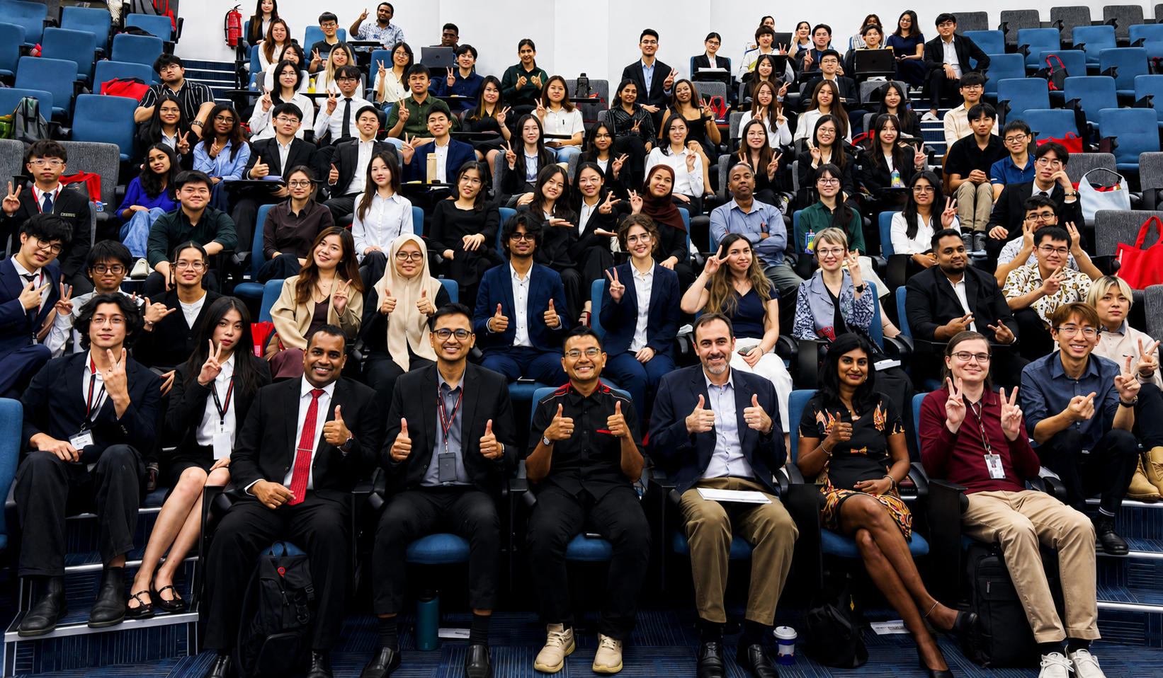 Group photo for the event