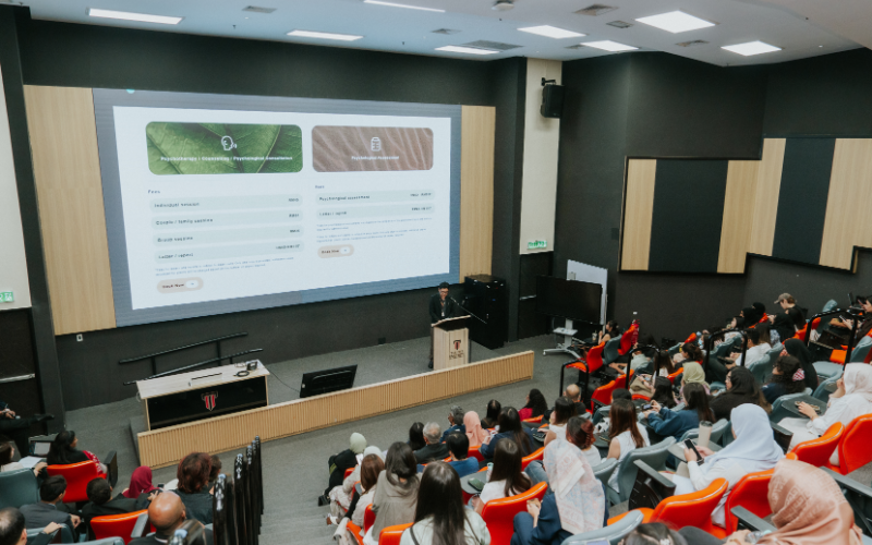 Group of student participating in the event