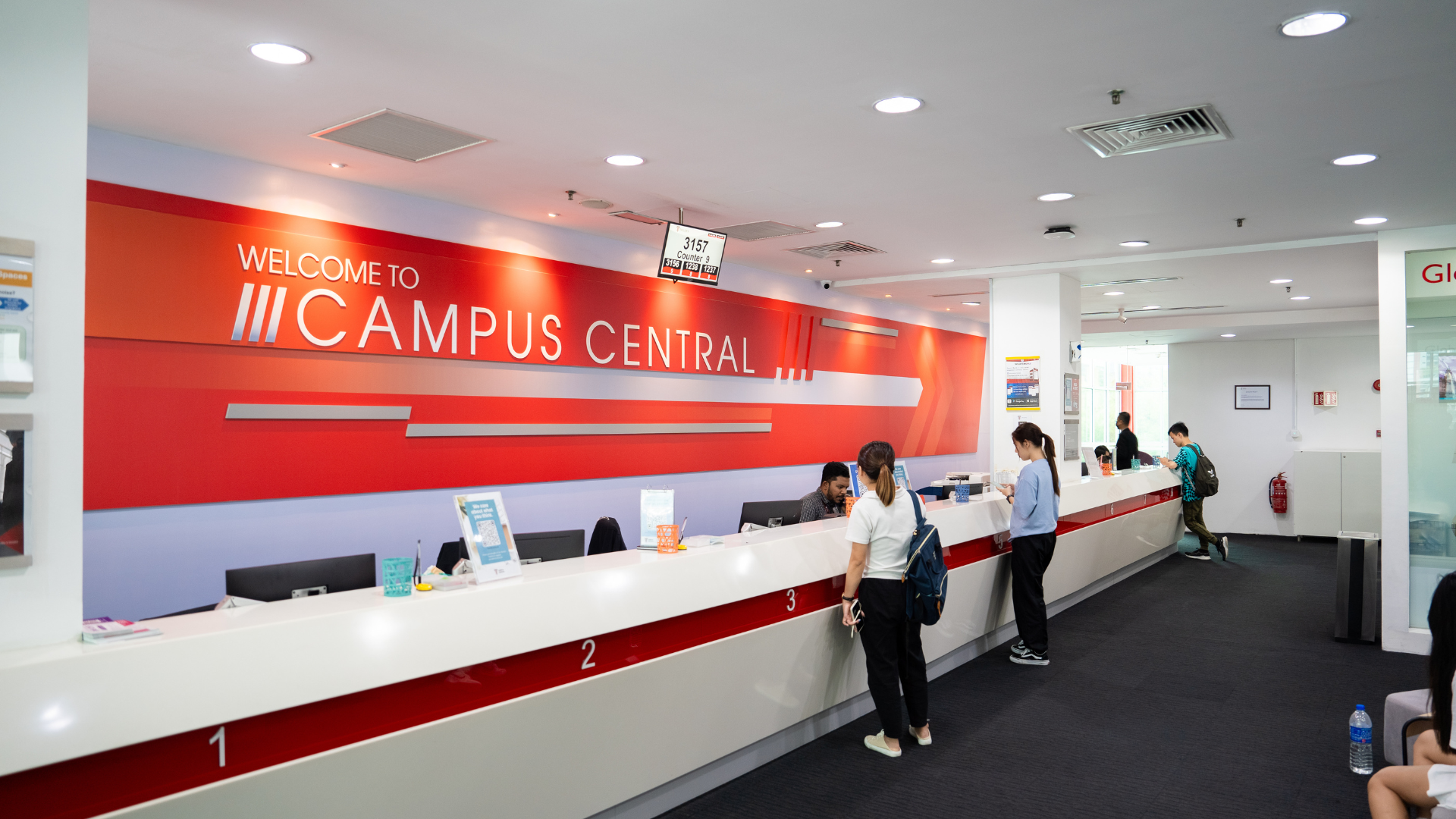 campus central of taylors university at work