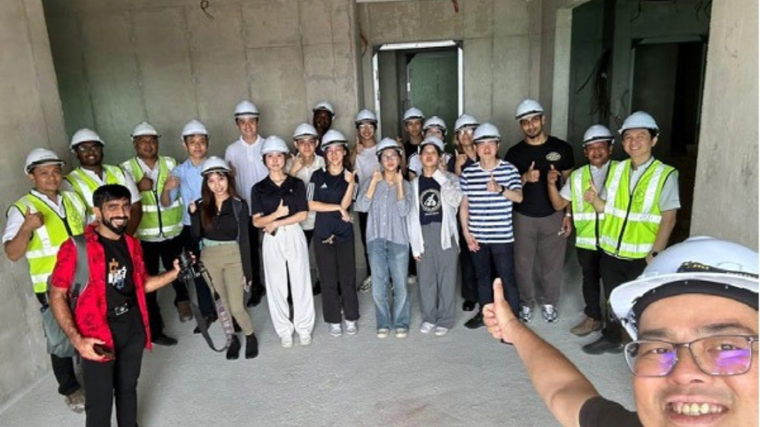 Taylor's architecture student field trip visit