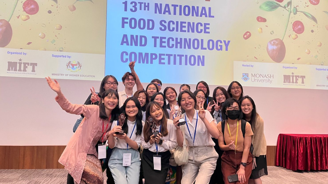 2nd runner up in the National Food Bowl Quiz
