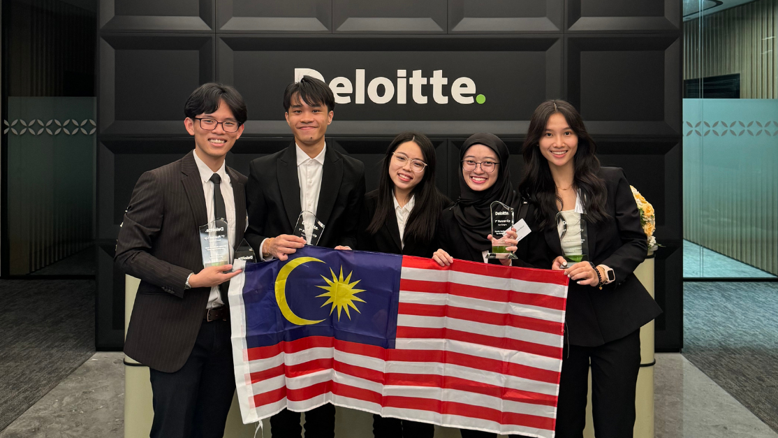 First Runner Up at Deloitte Southeast Asia Tax Challenge 2024 