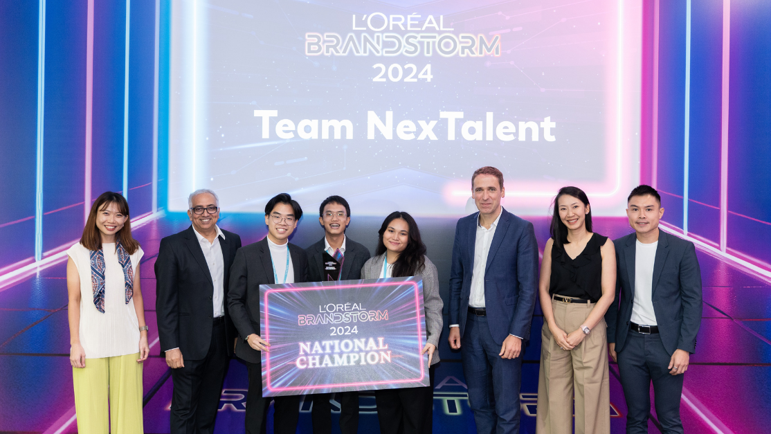 National Champion at L'Oreal Brandstorm 2024 