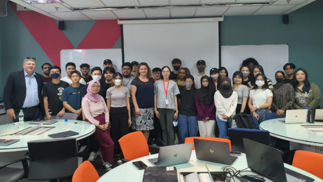 Visiting lecturer from Czech Republic