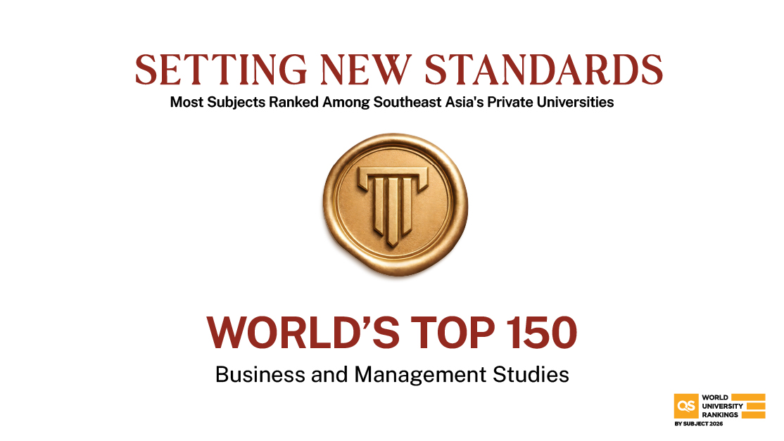 Key visual for Taylor's World University Rankings by Subject 2026