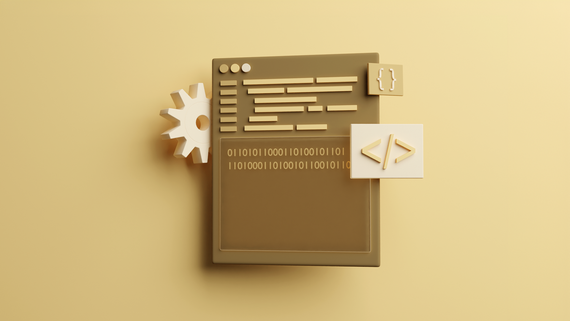 Abstract banner for Taylor's computer science programme