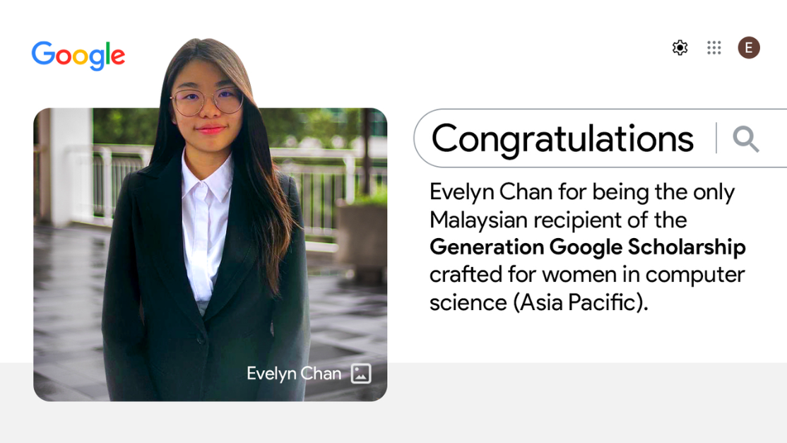 Taylor's Computer Science student Evelyn Chan